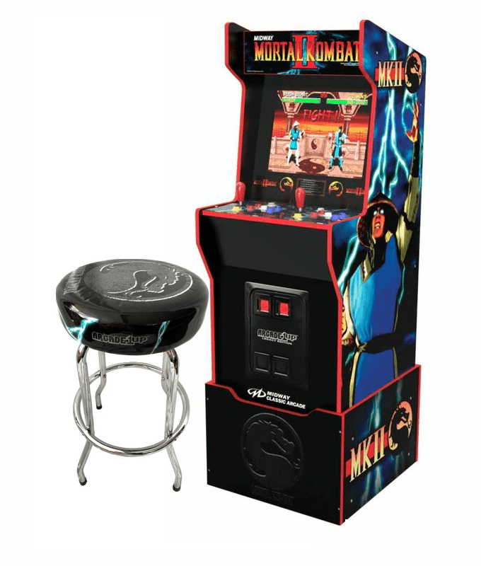 ARCADE1UP MORTAL KOMBAT MIDWAY 12-IN-1 LEGACY EDITION & STOOL - MORTAL KOMBAT 9999002729655