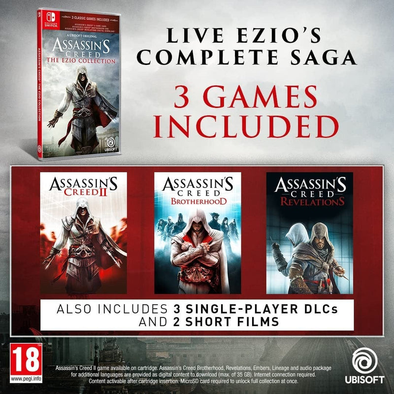 Assassin's Creed: The Ezio Collection (Nintendo Switch) 3307216220916