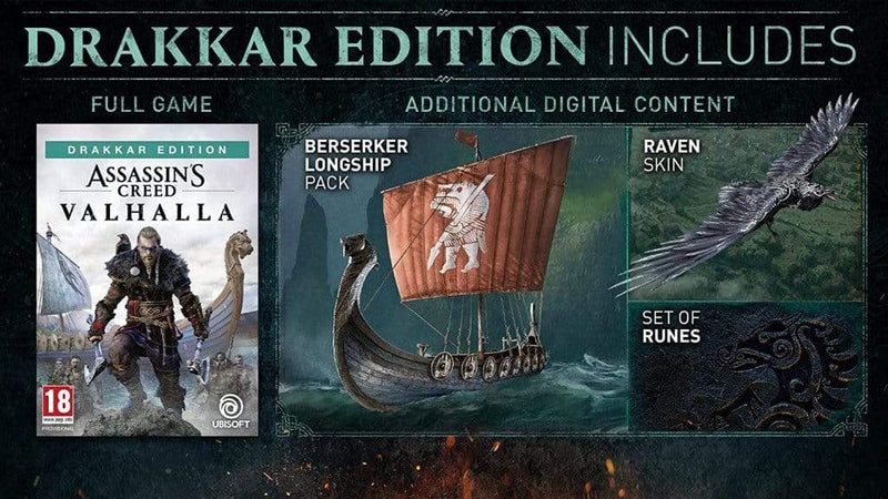  Assassin's Creed Valhalla - Drakkar Edition (PS4) 3307216168904