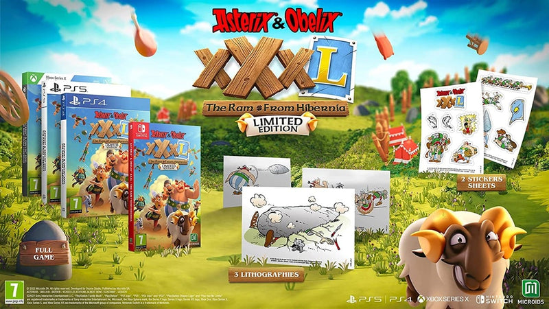 Asterix & Obelix XXXL: The Ram From Hibernia - Limited Edition (Playstation 4) 3701529501685
