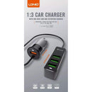 Avto adapter 12/24v LDNIO C61 1USB Quick Charge + 3 USB 35W 6933138610619