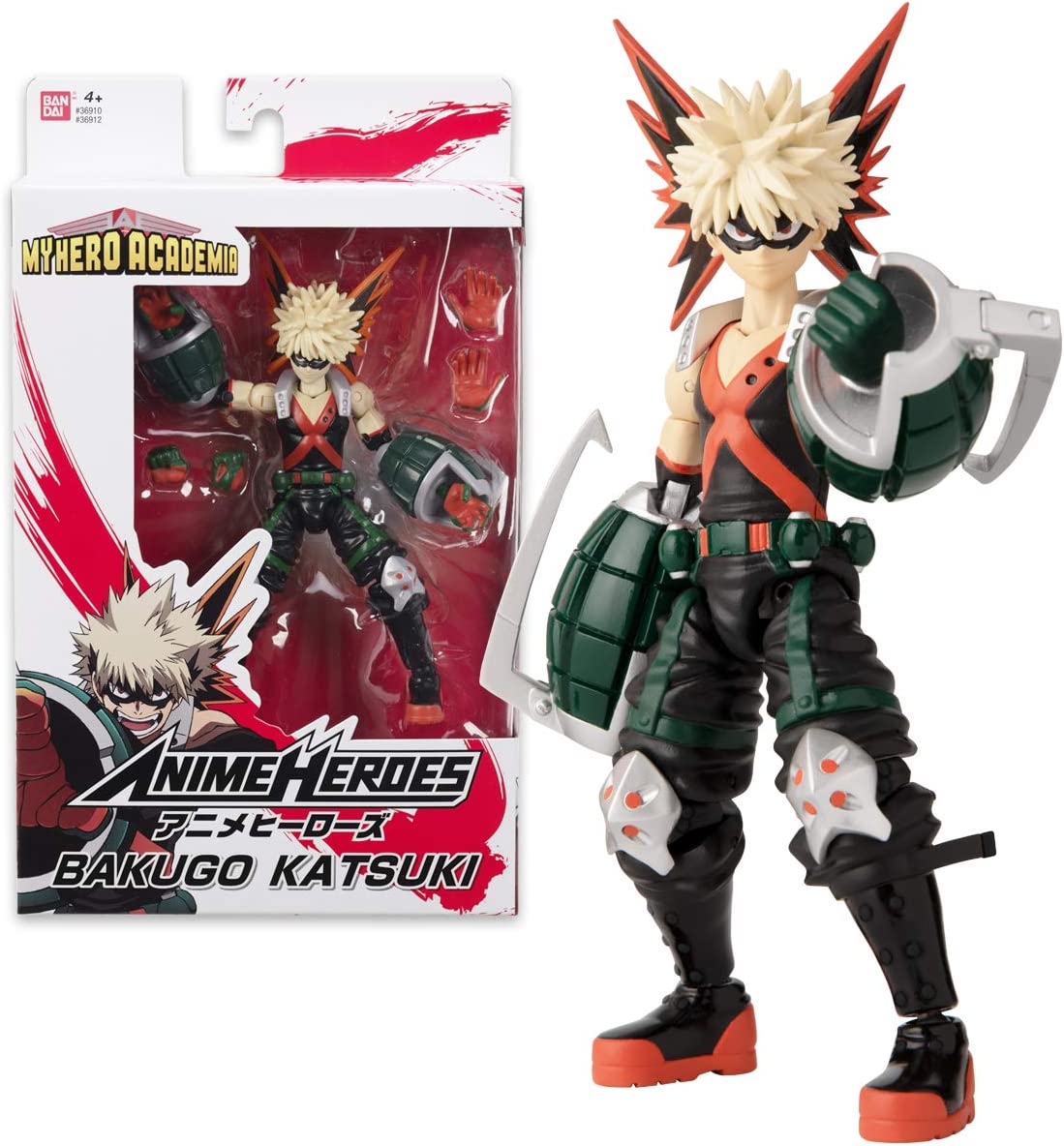 BANDAI ANIME HEROES MY HERO ACADEMIA - BAKUGOU KATSUKI FIGURICA 3296580369126
