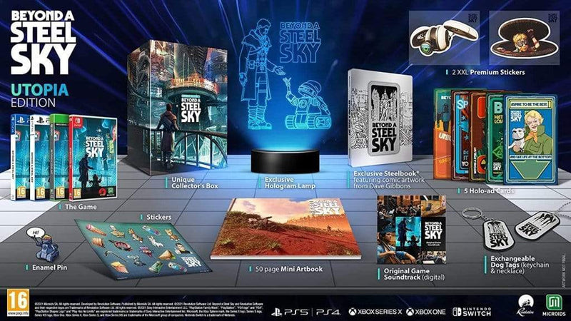 Beyond a Steel Sky - Utopia Edition (PS4) 3760156488219