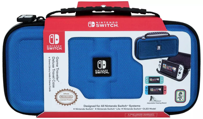 BIGBEN NINTENDO SWITCH DELUXE TRAVEL CASE BLUE TORBICA 0663293112562