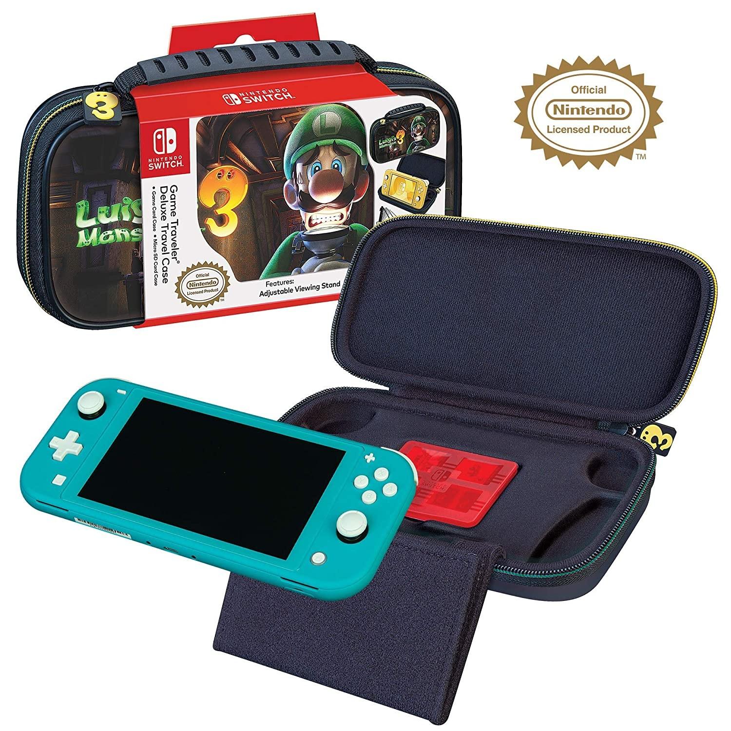 BIGBEN NINTENDO SWITCH LITE DELUXE TRAVEL CASE LUIGI MANSION 3 TORBICA 0663293111299
