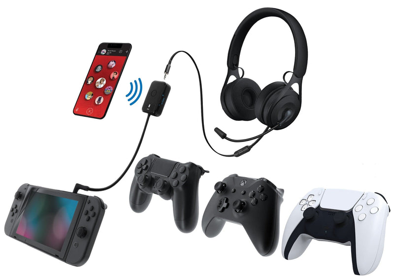 BIONIK CHAT MIXER ZA NINTENDO SWITCH, SWITCH LITE, PS5, PS4, XBOX X/S & ONE 845620090419