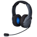 Brezžične slušalke PDP LVL50 Chat Headset za PS4/PS5 sive barve 708056064556