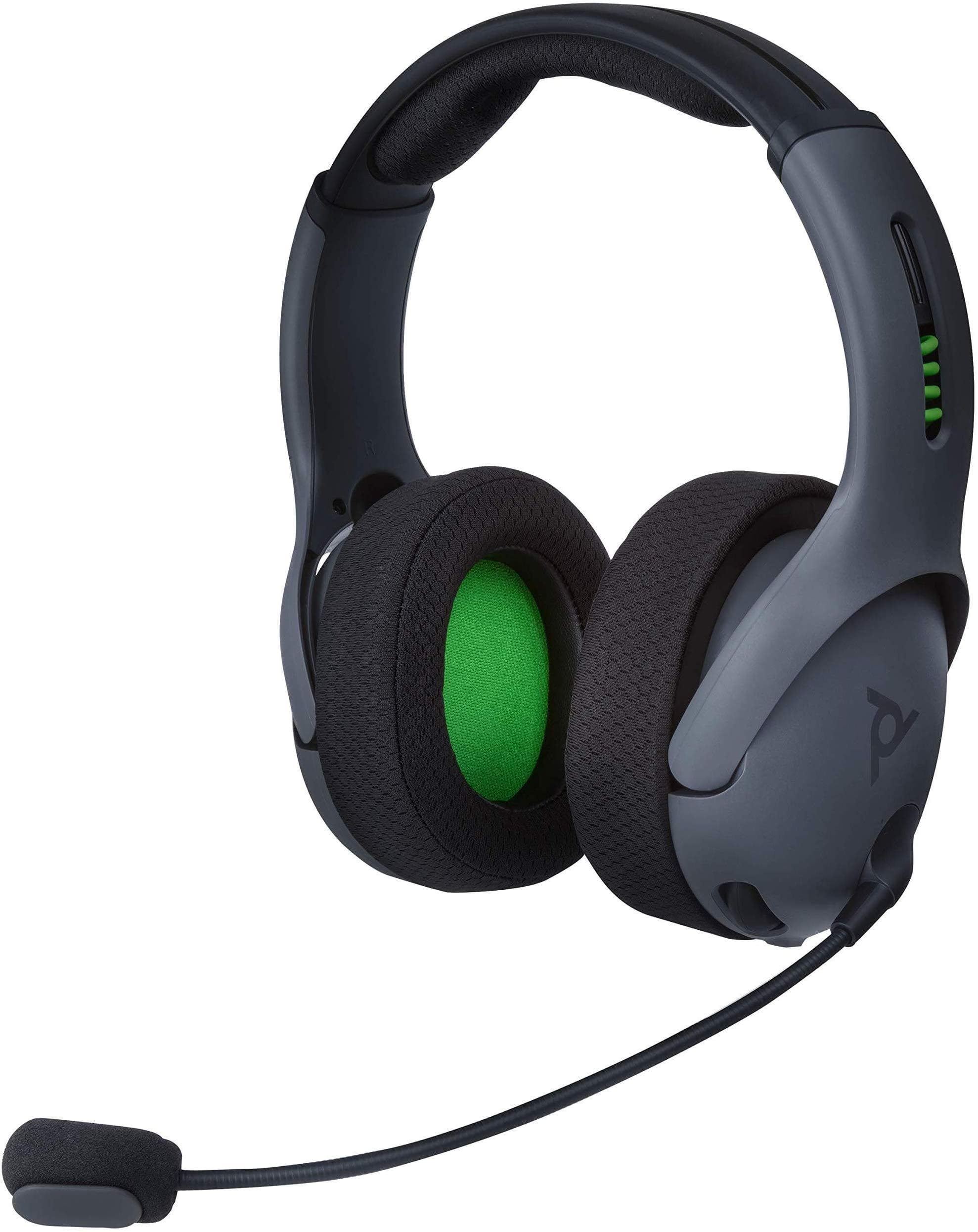 Brezžične slušalke PDP LVL50 Chat Headset za XBOX One sive barve 708056064563