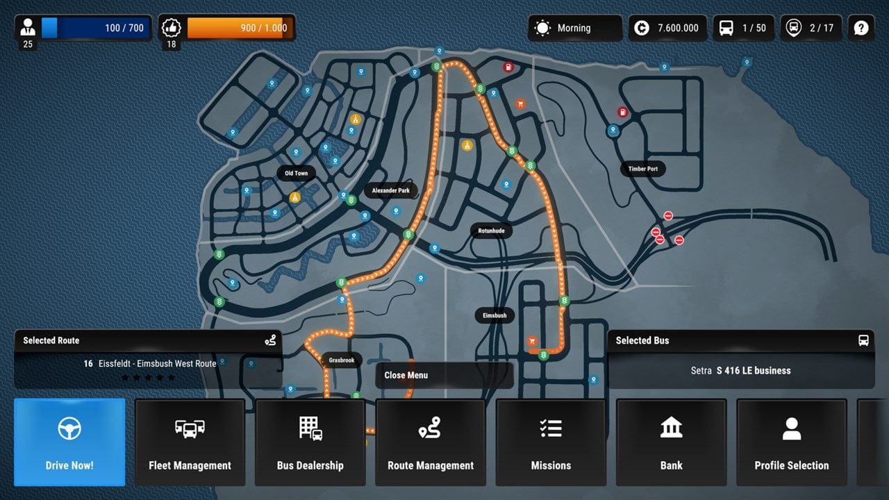 Bus Simulator City Ride (Nintendo Switch) 4041417860227
