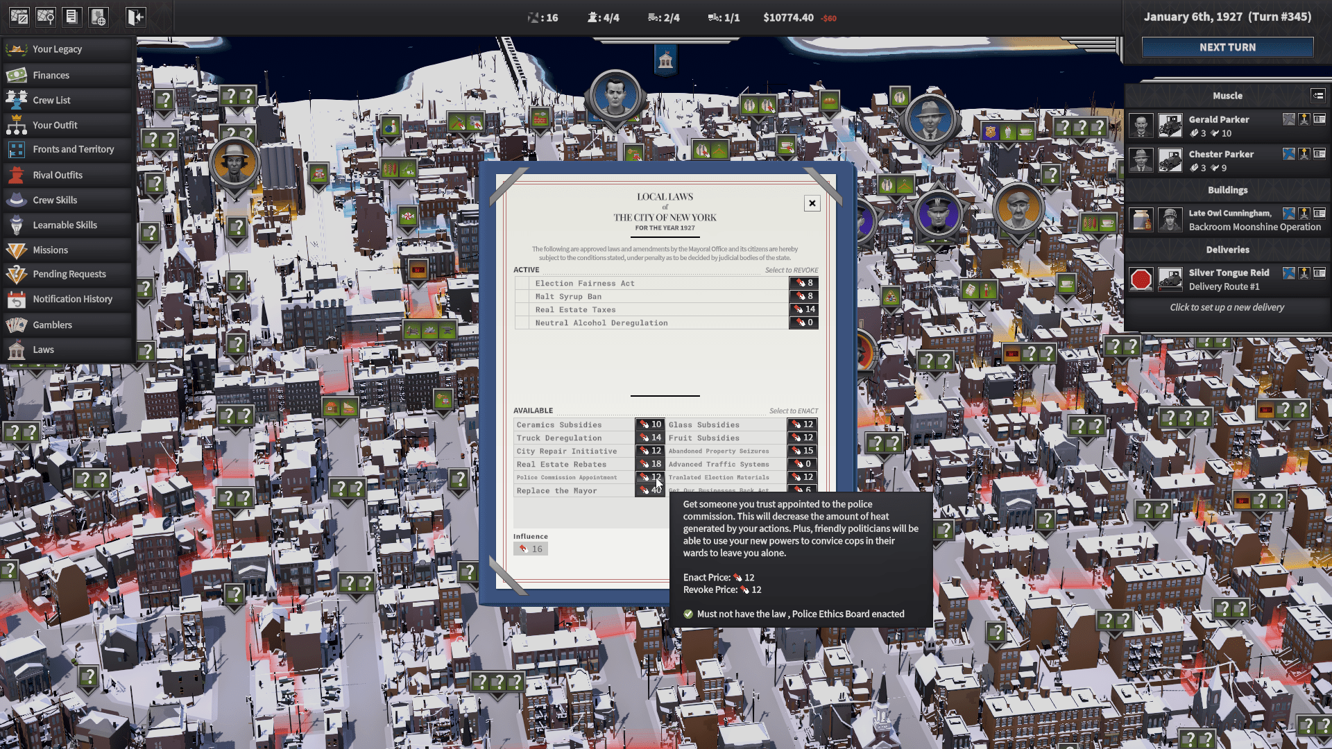City of Gangsters: Shadow Government (PC) dd6fc53e-a705-43b7-9678-33c9806bfc1f