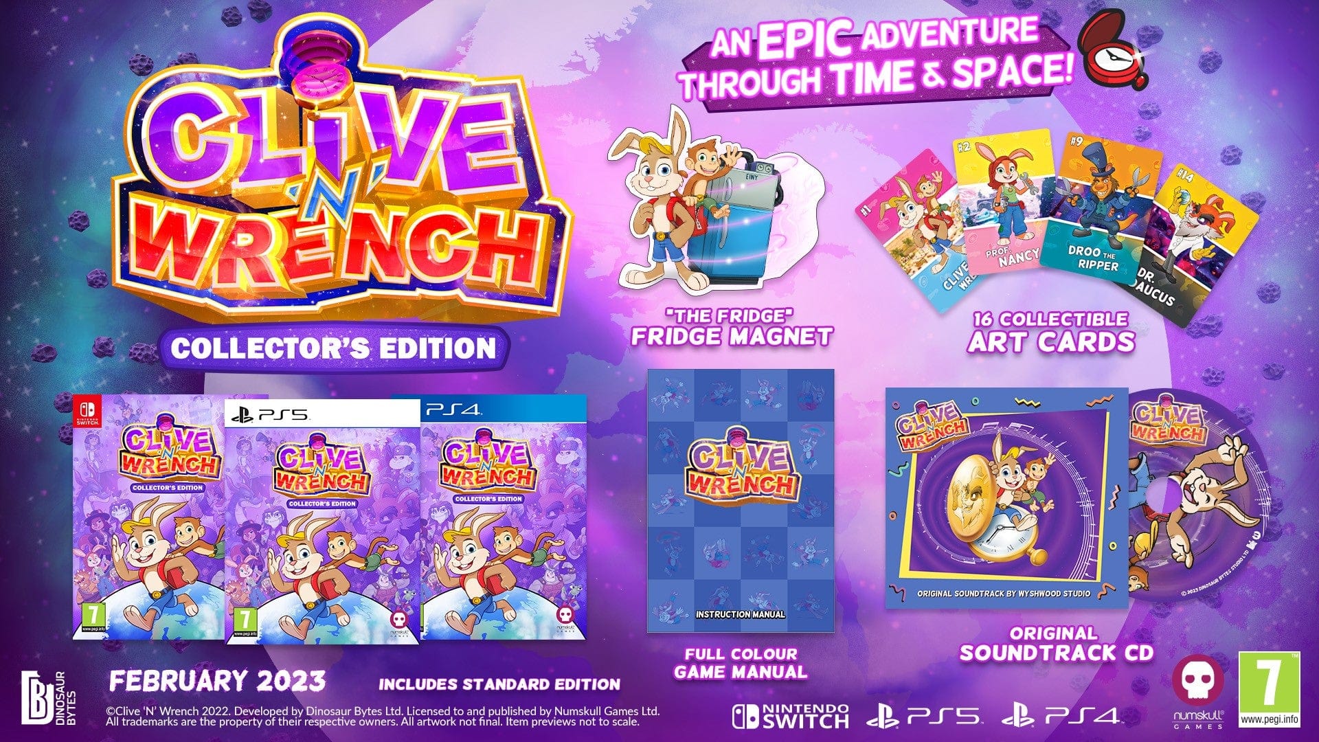 Clive 'n' Wrench - Badge Collectors Edition (Playstation 4) 5056280445142