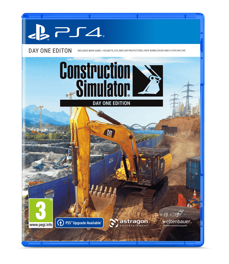 Construction Simulator - Day One Edition (Playstation 4) 4041417840724