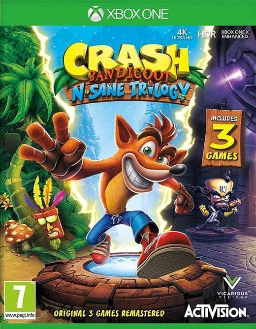 Crash Bandicoot N.Sane Trilogy (Xbox One) 5030917236594