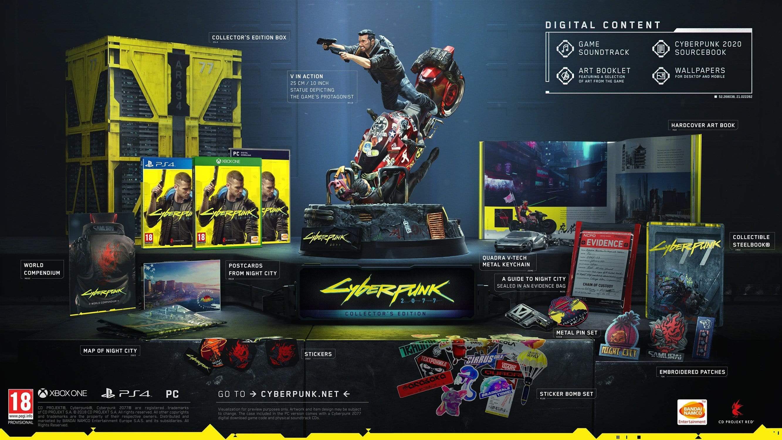 Cyberpunk 2077 - Collectors Edition (PS4) 3391892006094