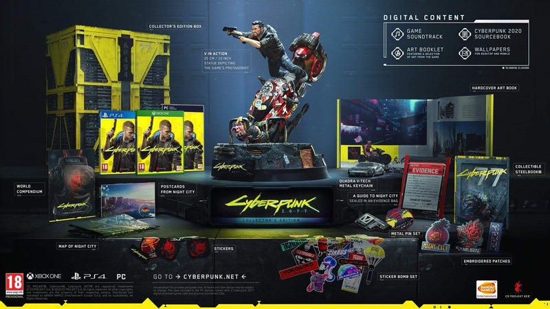 Cyberpunk 2077 - Collectors Edition (PS4) 3391892006094