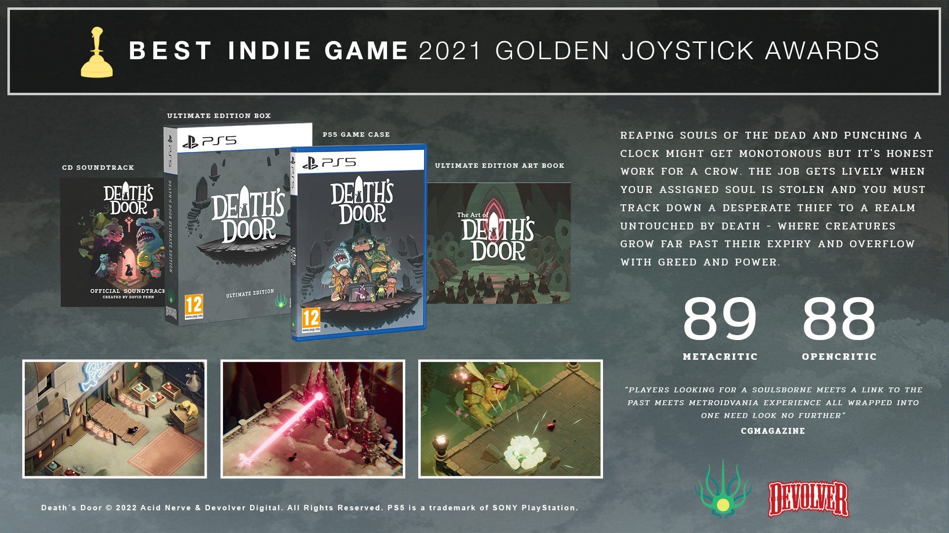 Death´s Door - Ultimate Edition (Nintendo Switch) 5060760888558