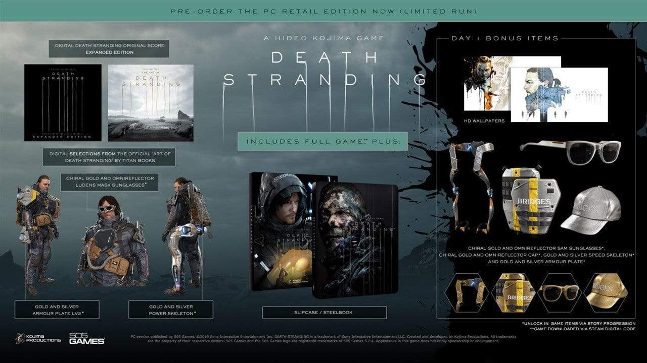 Death Stranding - SteelBook Edition (PC) 8023171044842