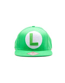 DIFUZED NINTENDO - GREEN SNAPBACK CAP WITH LUIGI LOGO 8718526044263