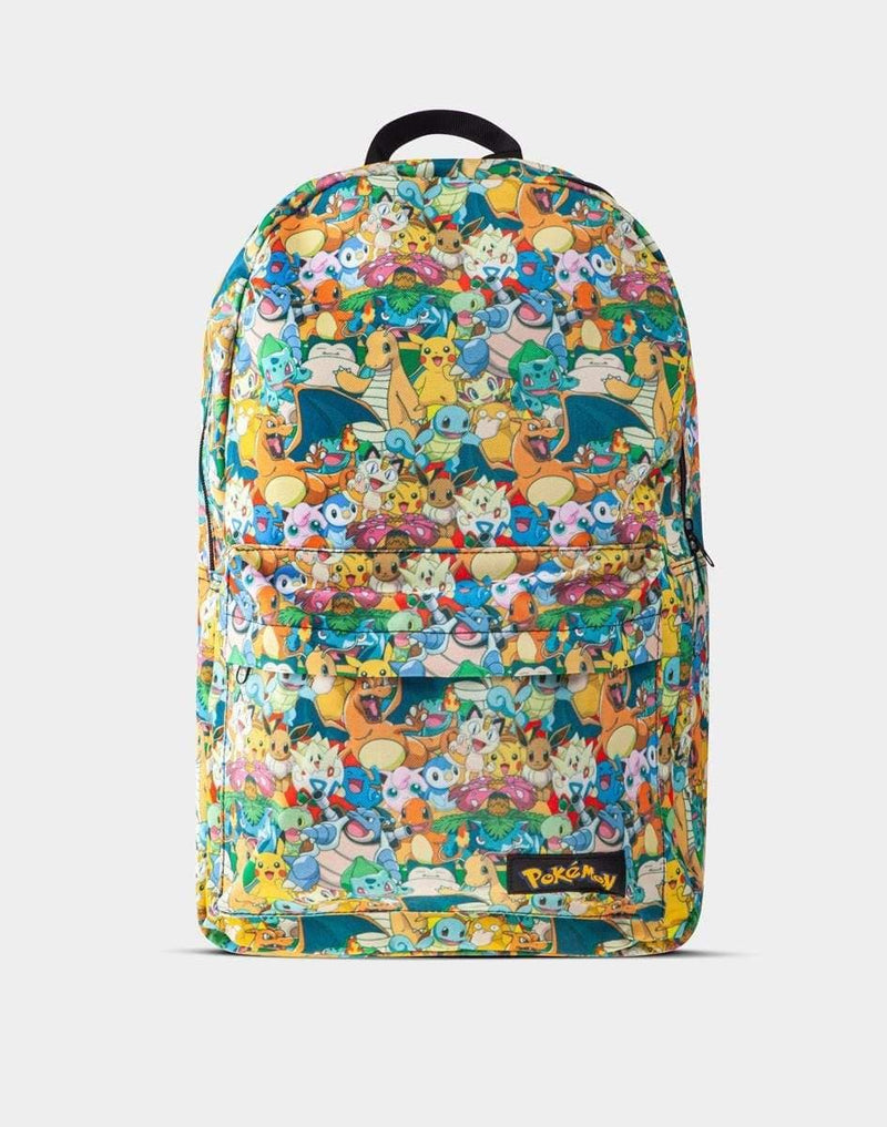 DIFUZED POKÉMON - CHARACTERS ALL OVER PRINTED BACKPACK nahrbtnik 8718526224825