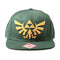 DIFUZED ZELDA - TWILIGHT PRINCESS, SNAPBACK WITH GOLDEN TRIFORCE LOGO 8718526021820