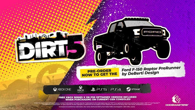 DiRT 5 (PS4) 4020628715717