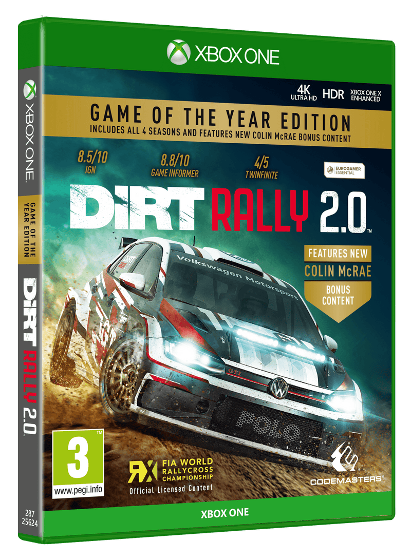 DiRT Rally 2.0 Game of the Year Edition (Xone) 4020628725549