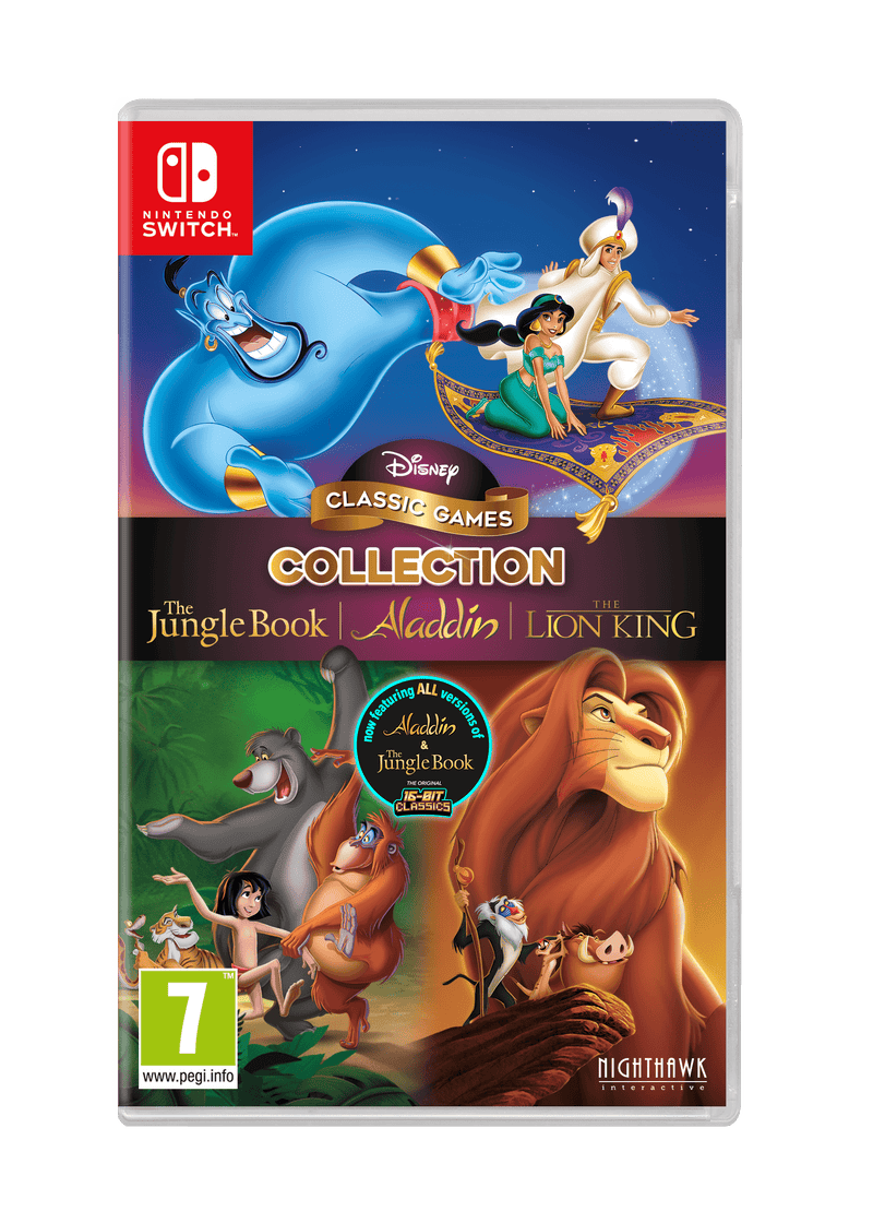 Disney Classic Games Collection: The Jungle Book, Aladdin, & The Lion King (Nintendo Switch) 5060760884697