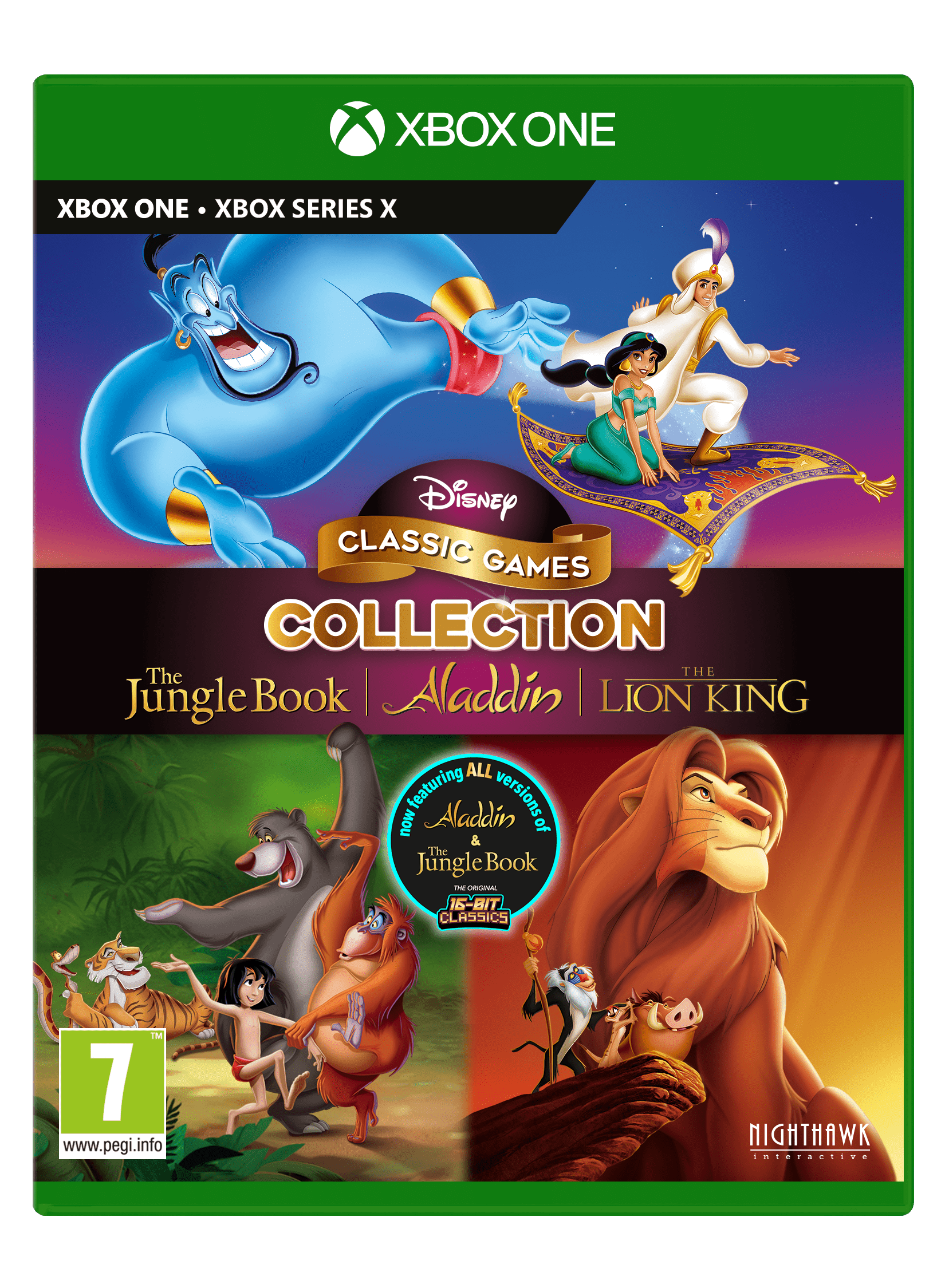 Disney Classic Games Collection: The Jungle Book, Aladdin, & The Lion King (Xbox One) 5060760884628