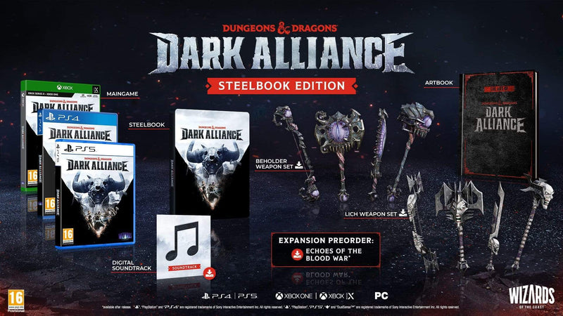 Dungeons and Dragons: Dark Alliance - Steelbook Edition (Xbox One & Xbox Series X) 4020628701079