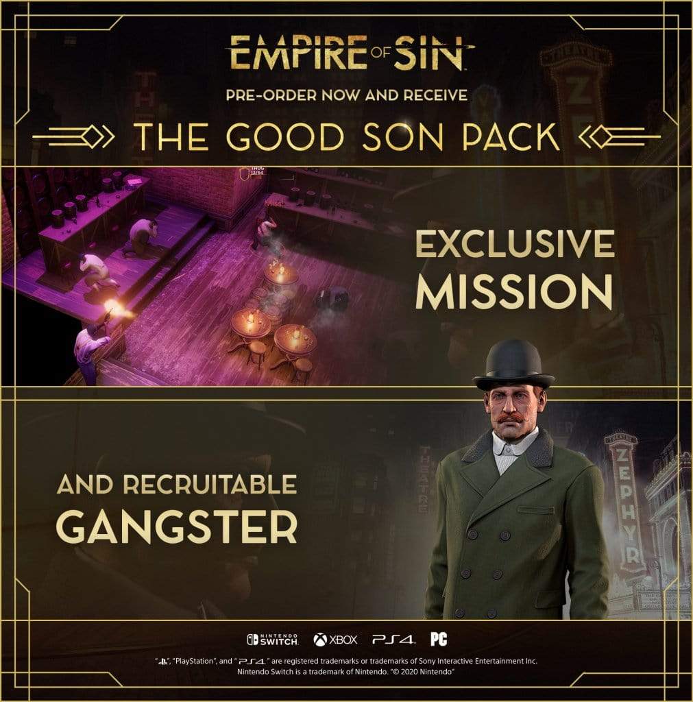 Empire of Sin - Day One Edition (PS4) 4020628725990