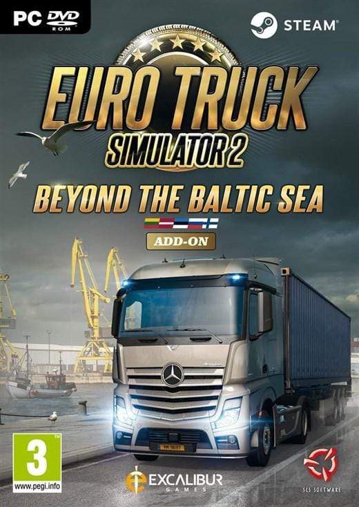 Euro Truck Simulator 2: Beyond the Baltic Sea Add-On (PC) 5055957701895