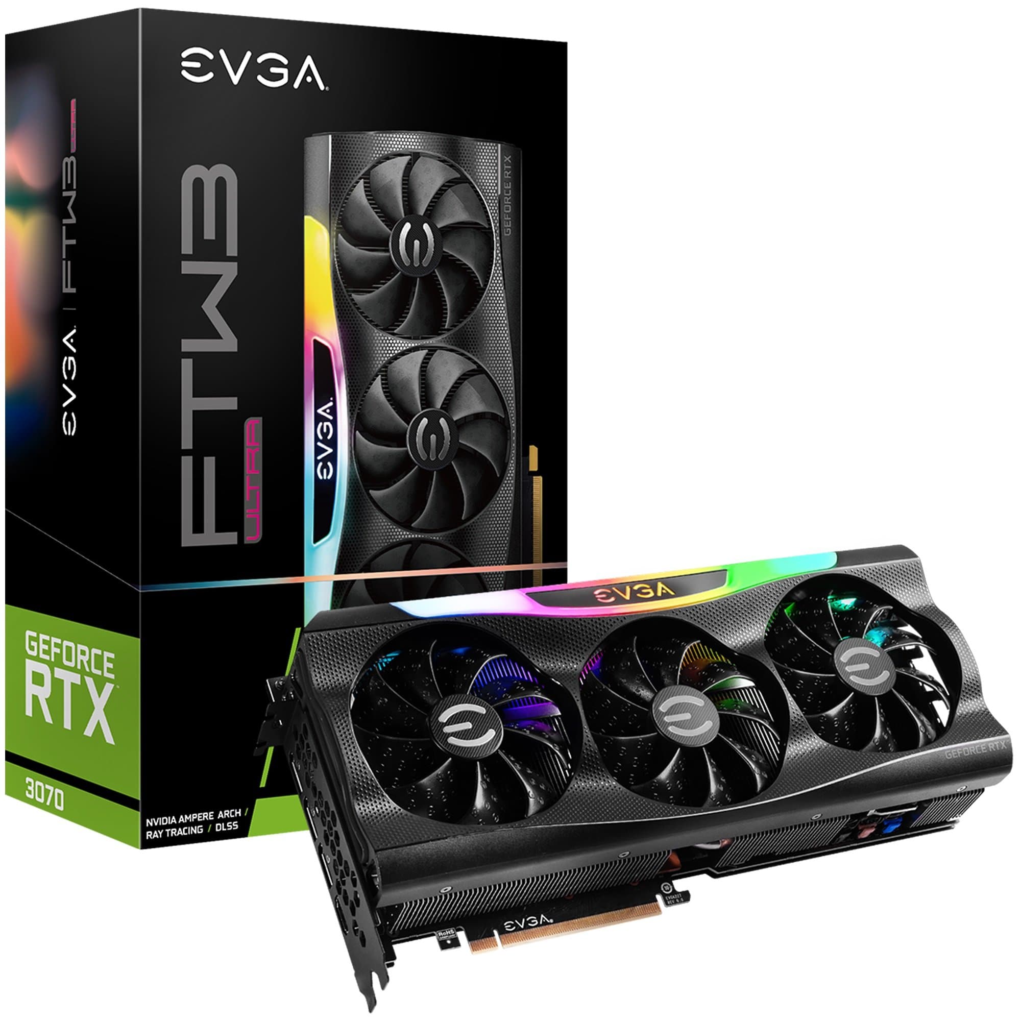 EVGA GEFORCE RTX 3070 FTW3 ULTRA GAMING grafična kartica 4250812443236