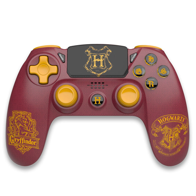 F&G HARRY POTTER - BREZŽIČNI PS4 KONTROLER - GRYFFINDOR - RDEČE BARVE 3760178624879