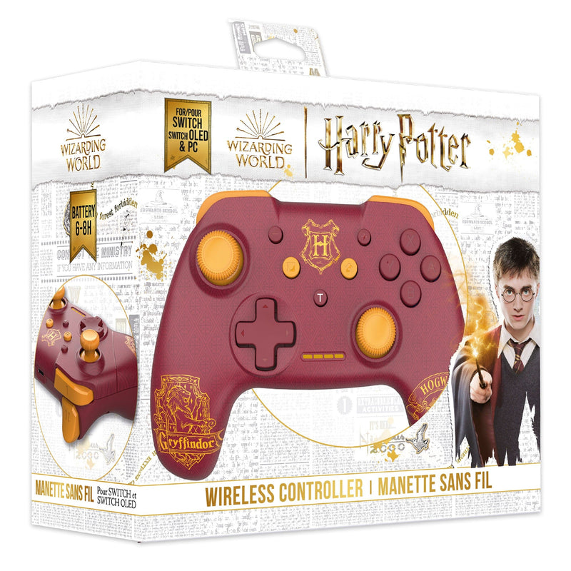 F&G HARRY POTTER - BREZŽIČNI SWITCH KONTROLER - GRYFFINDOR – RDEČE BARVE 3760178625241
