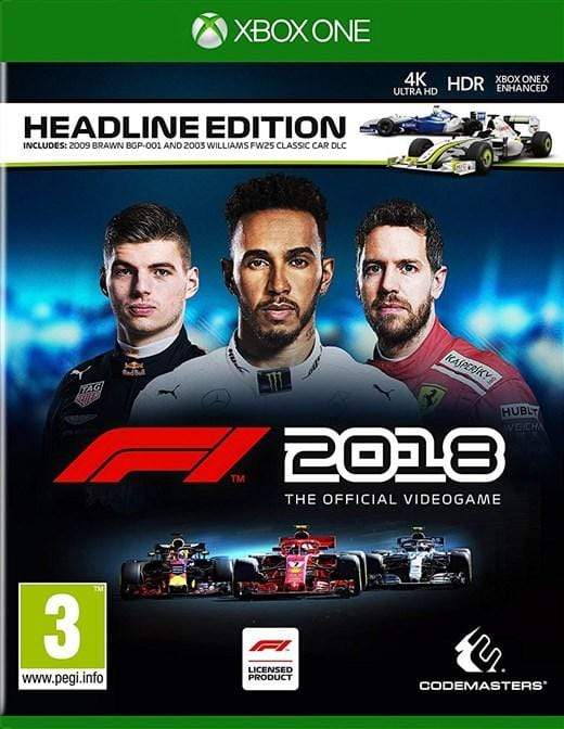 F1 2018 Headline Edition (Xone) 4020628762780