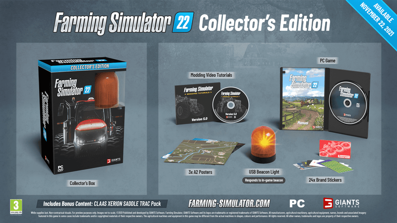 Farming Simulator 22 - Collector's Edition (PC) 4064635100319