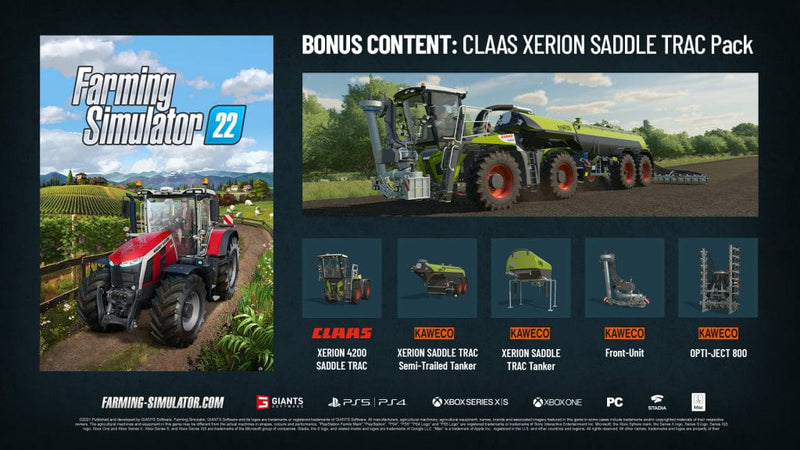Farming Simulator 22 (Playstation 4) 4064635400099