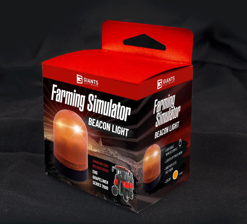FARMING SIMULATOR - BEACON LIGHT  + DLC VEHICLE ERO GRAPELINER 7000 (PC) 4064635003528