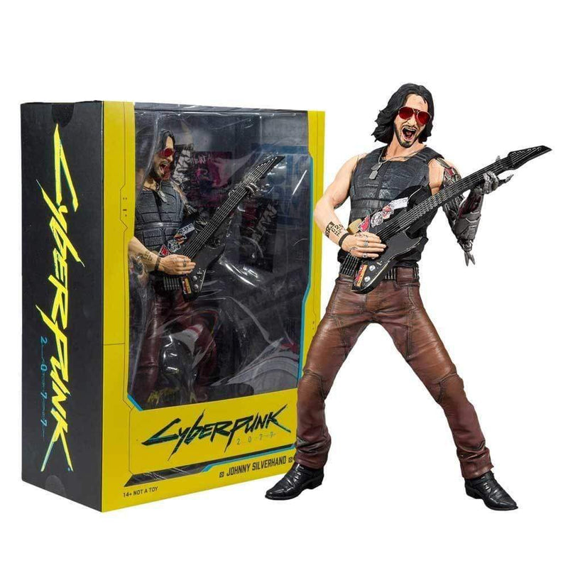 FIGURA CYBERPUNK 2077 - JOHNNY SILVERHAND 30 CM 787926135268