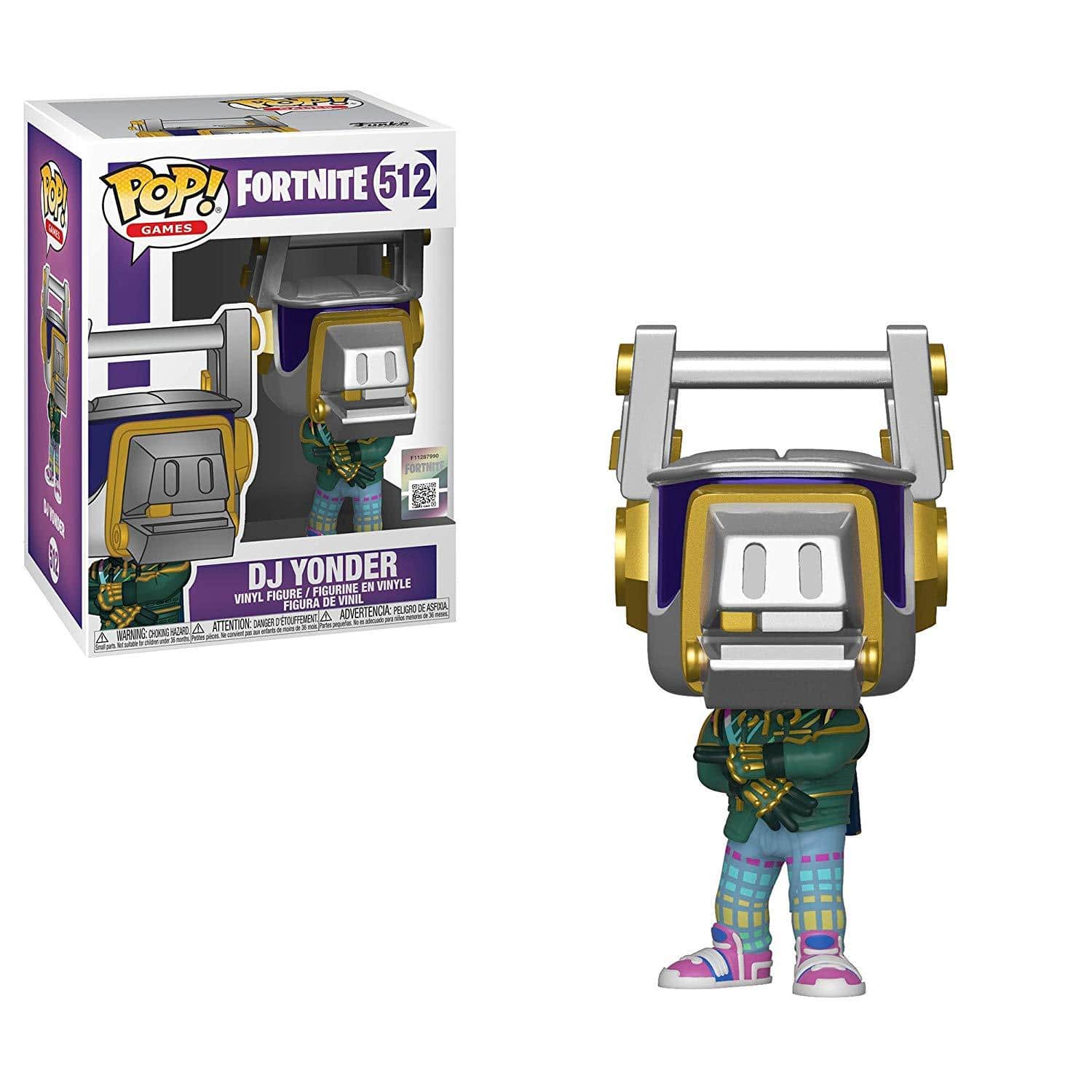 Figura FUNKO POP GAMES: FORTNITE S3 - DJ YONDER 889698390507