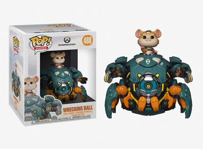 Figura FUNKO POP GAMES: OVERWATCH S5- 6" WRECKING BALL 889698374323