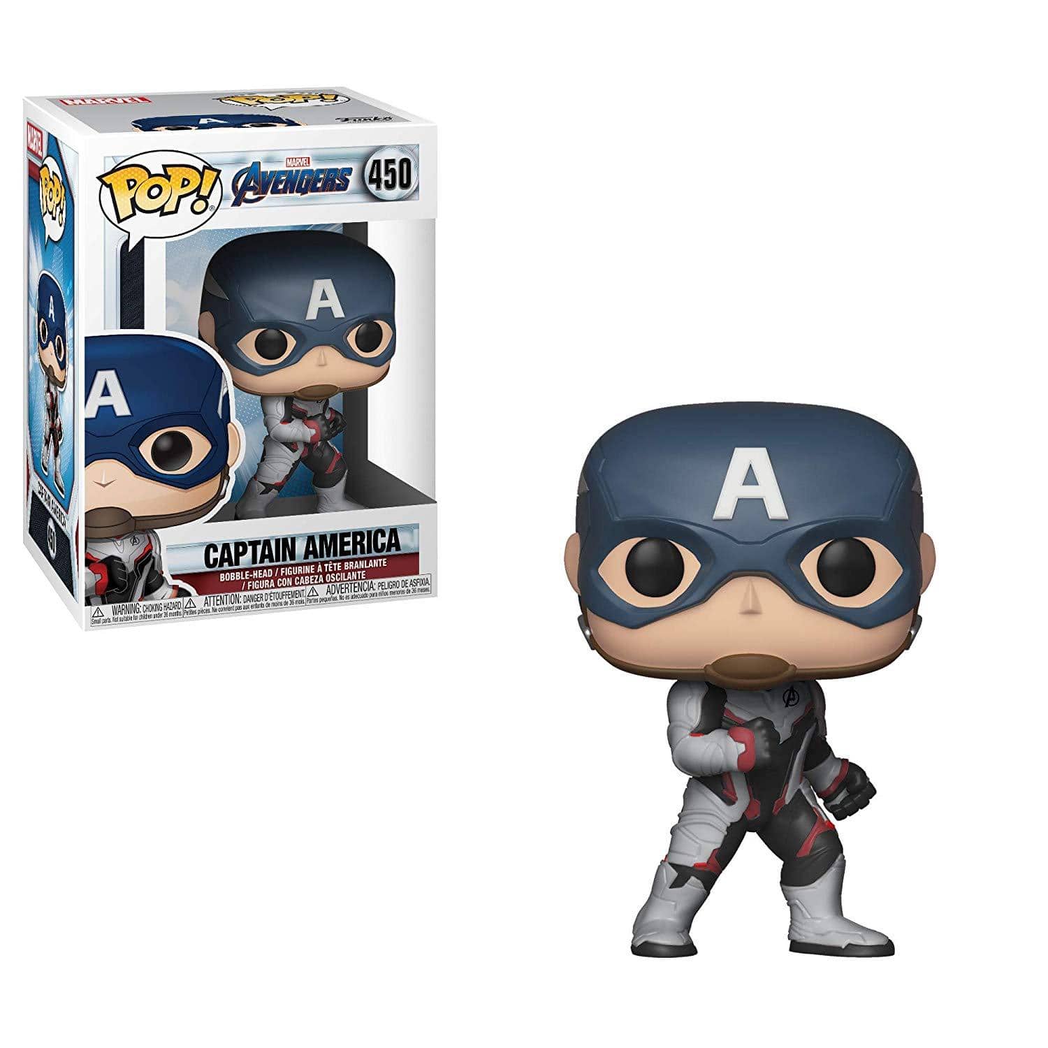 Figura FUNKO POP MARVEL: AVENGERS ENDGAME - CAPTAIN AMERICA (TS 889698366618
