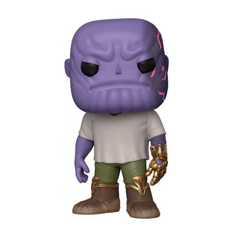 Figura FUNKO POP MARVEL: ENDGAME -CASUAL THANOS W/ GAUNTLET 889698451413
