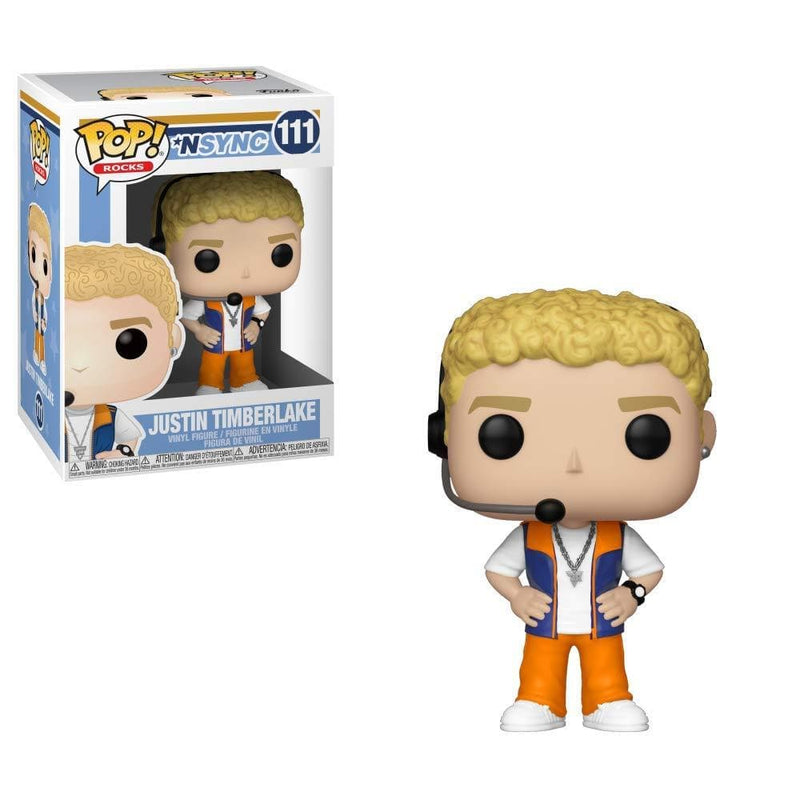 Figura FUNKO POP ROCKS: NSYNC - JUSTIN TIMBERLAKE 889698345385