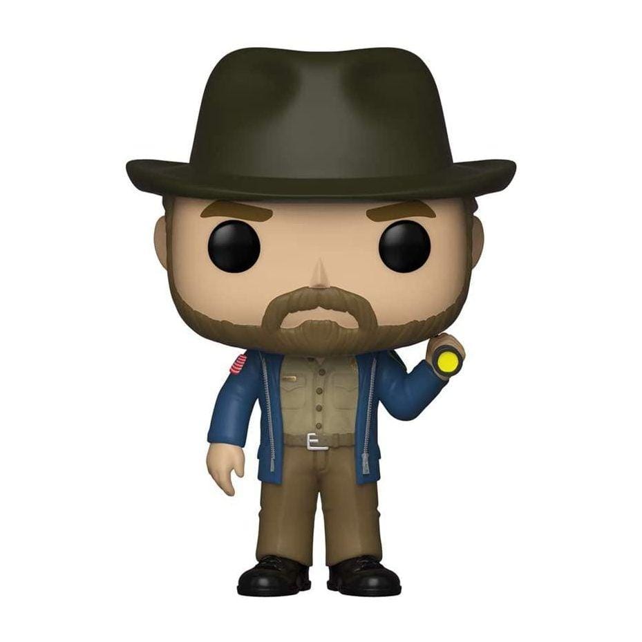 Figura FUNKO POP TELEVISION: STRANGER THINGS - HOPPER W/FLASHLI 889698360395