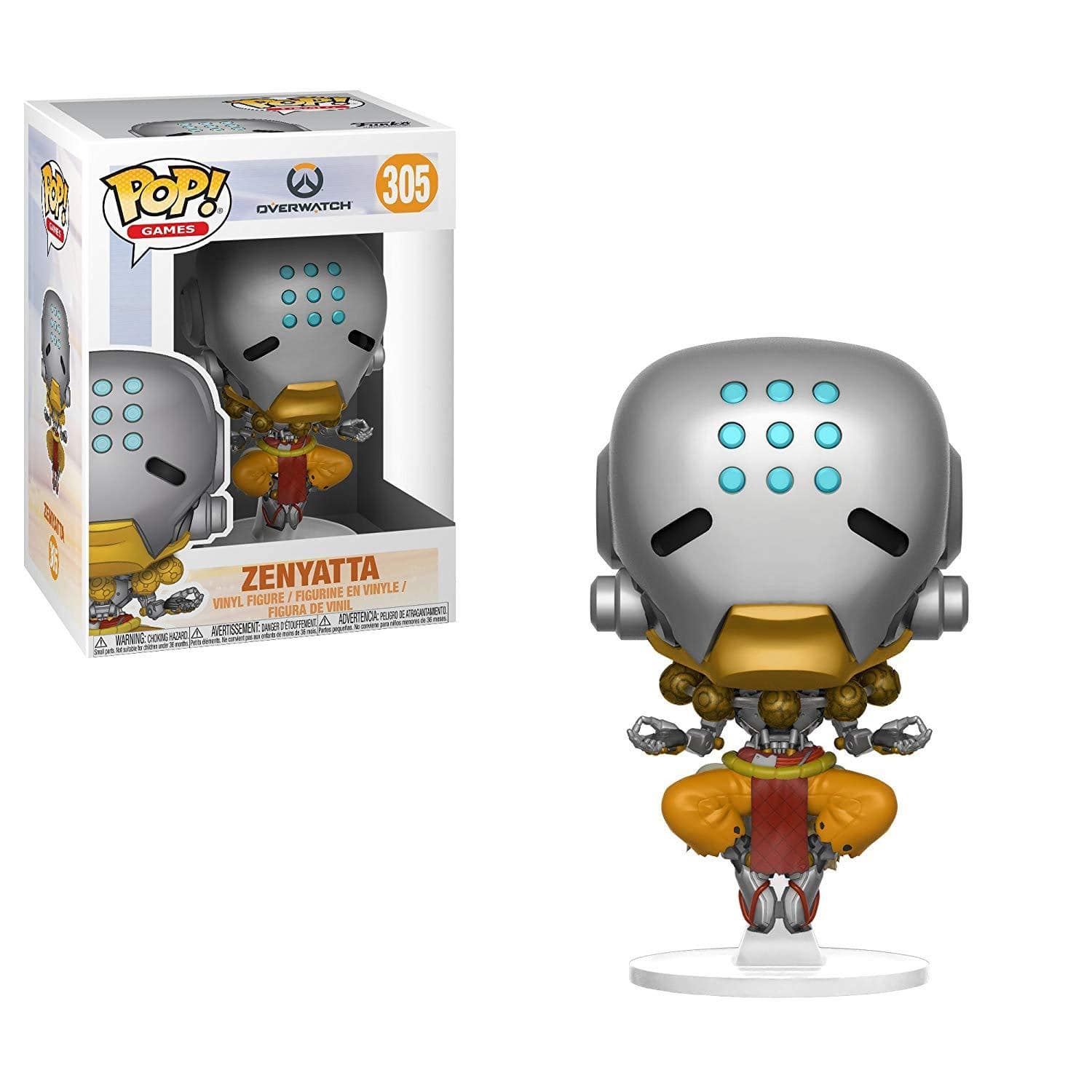 Figura FUNKO POP! VINYL: GAMES: OVERWATCH: ZENYATTA 889698290524