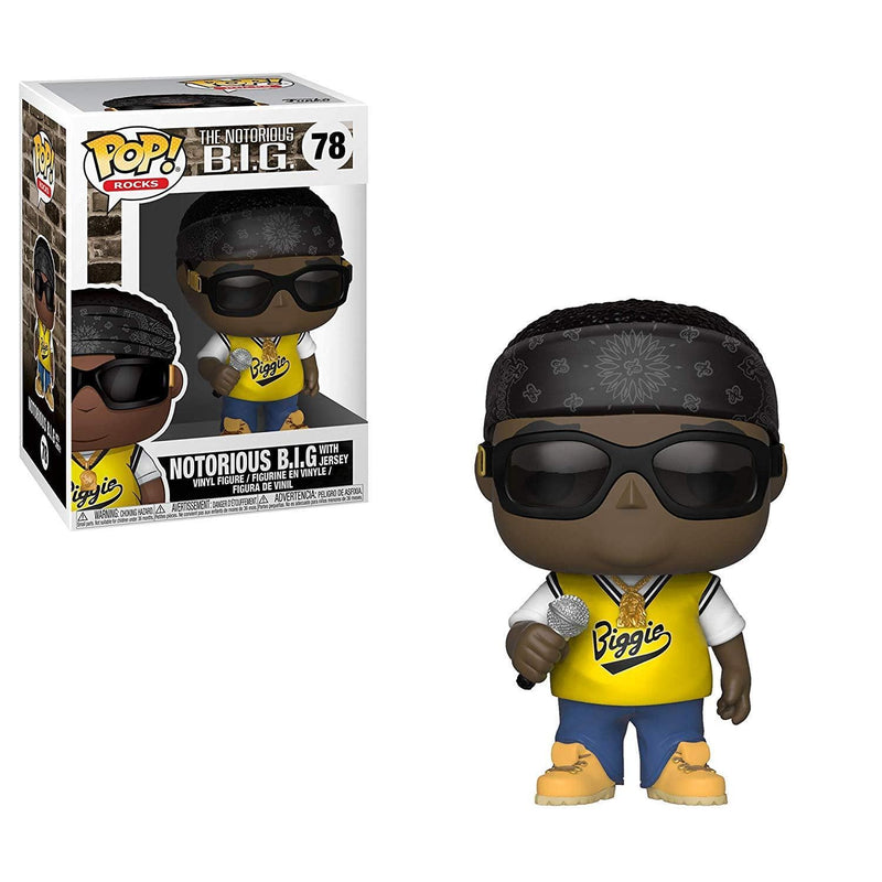 Figura FUNKO POP! VINYL: ROCKS: NOTORIOUS B.I.G. JERSEY 889698315548