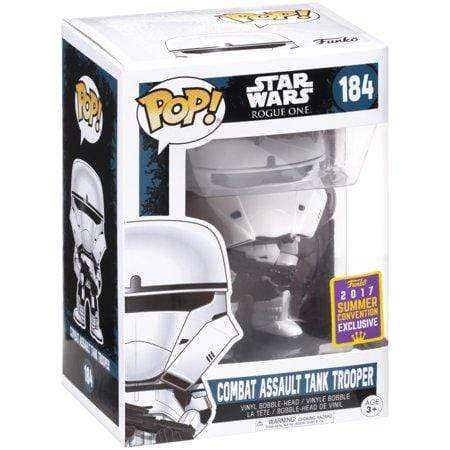 FIGURA POP! STAR WARS COMBAT ASSAULT TANK TROOPER #184 889698147200
