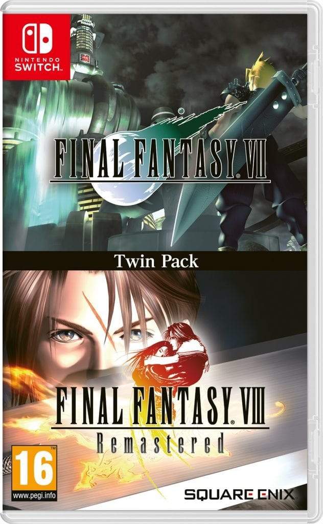 Final Fantasy VII & Final Fantasy VIII Remastered Twin Pack (Nintendo Switch) 5021290087828