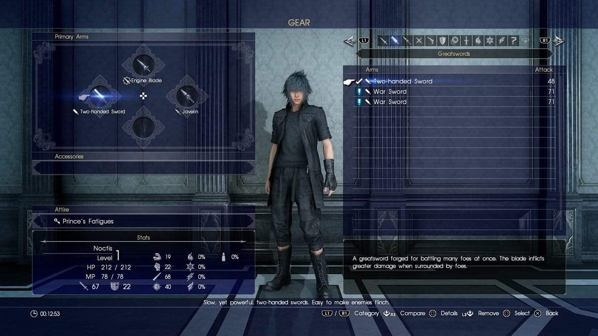 Final Fantasy XV (playstation 4) 5021290072947